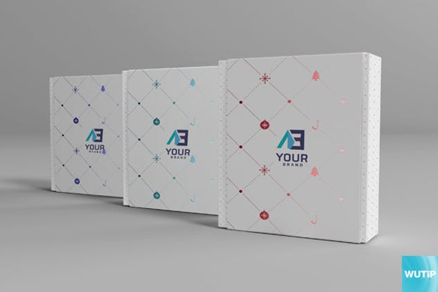 高级礼品包装盒子样机Vol.6 Package Box Mockups Vol6插图(6)
