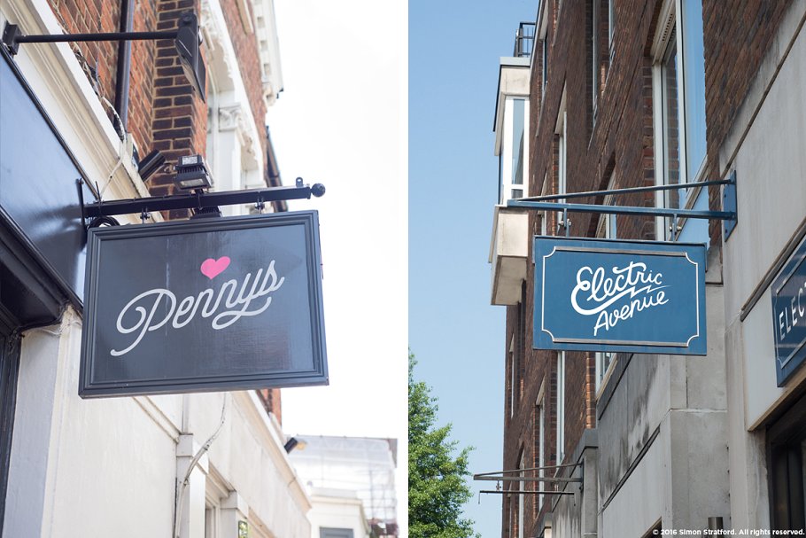 超有范的店招样机合集第二波 Shop sign mockup 2 for photoshop插图(6)