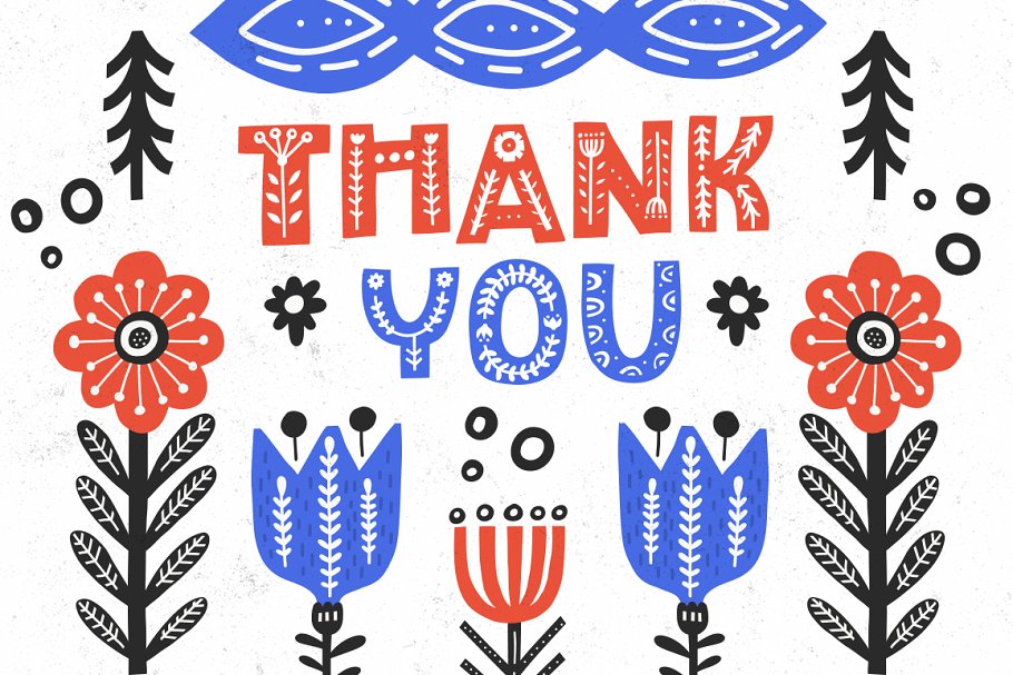 民间艺术插画素材合集 Folk Art Graphic Collection插图(10)