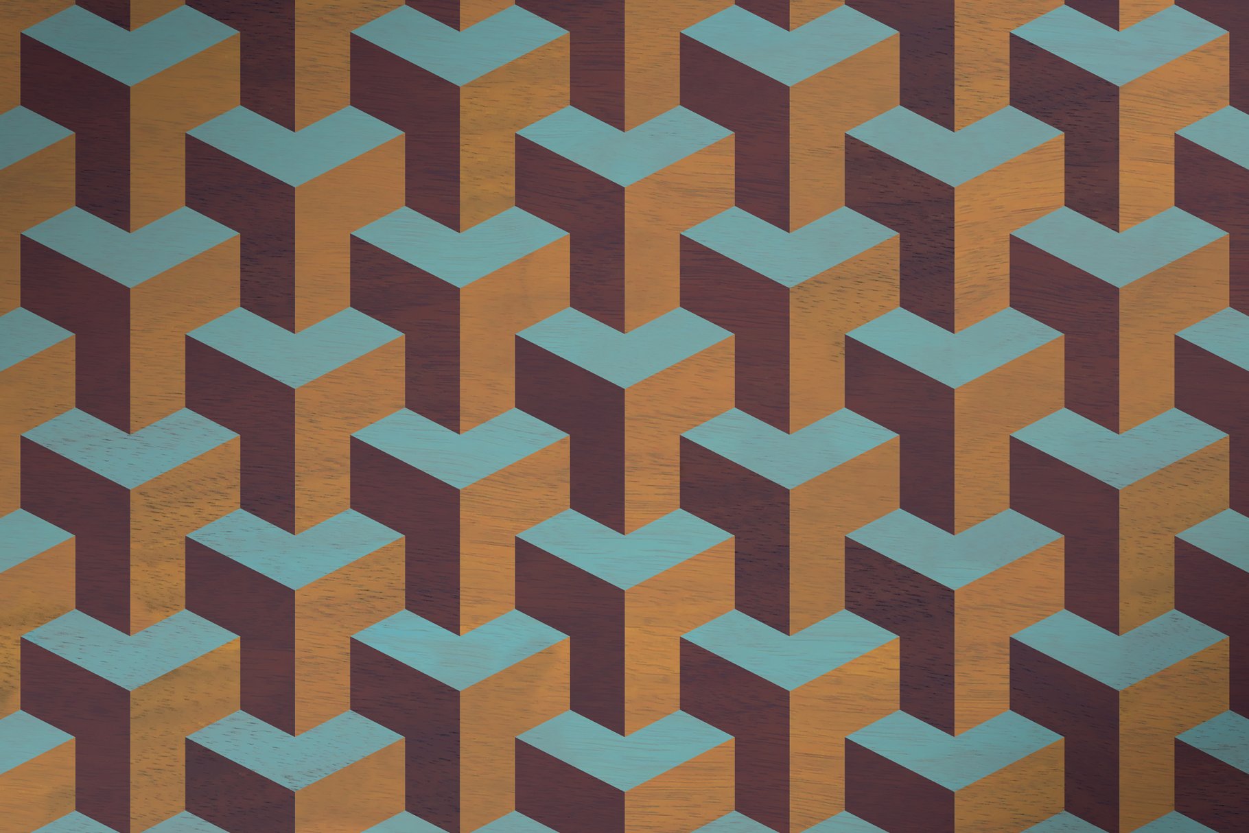 几何图形镶嵌图案纹理 Geometric Marquetry Patterns插图(10)
