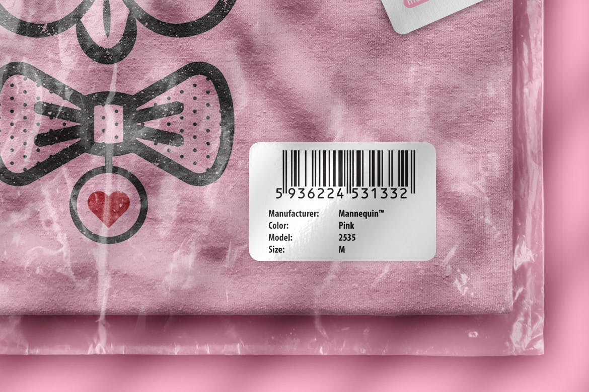 品牌T恤Logo设计效果图预览样机素材库精选 Packaged T-Shirt Scene  Mockup插图(5)