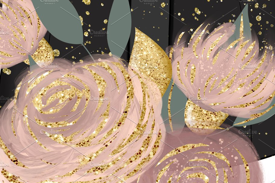 女强人女性形象手绘插画素材 Mom Boss Hand Drawn Illustrations插图(1)