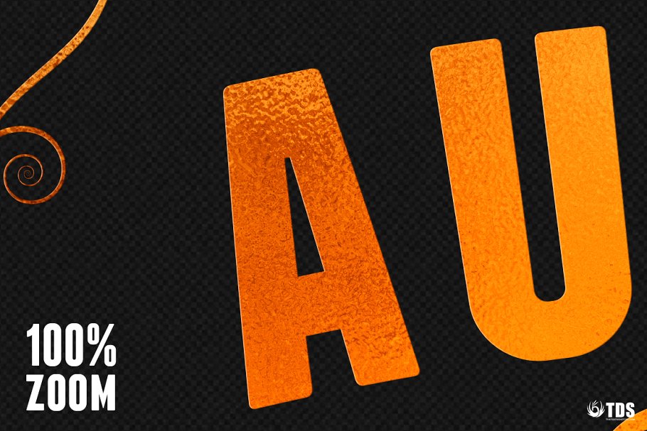 12秋季箔纹理+智能PSD模板 12 Autumn Foil Textures + Smart PSD插图(13)