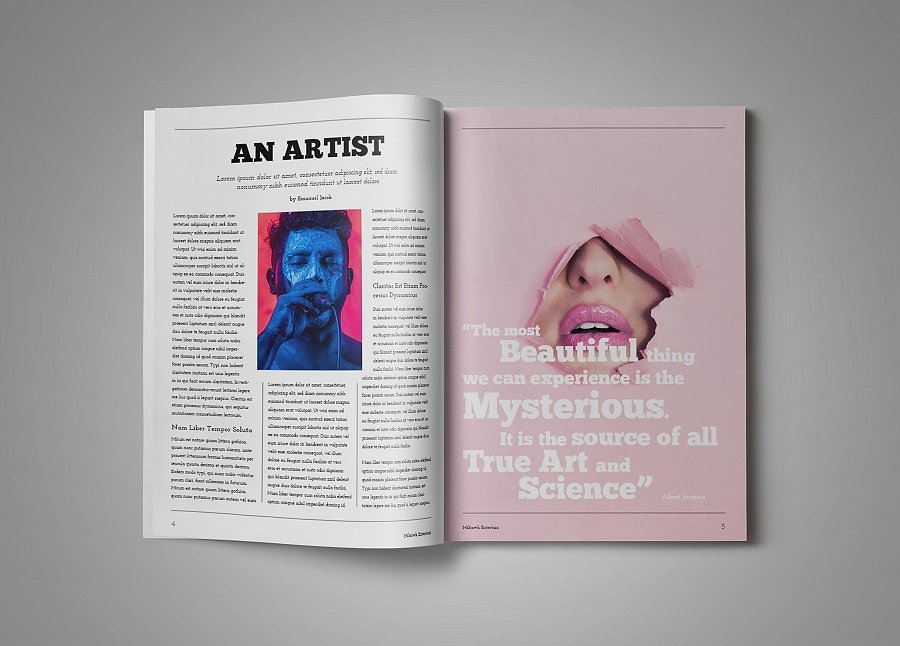 30页时尚多用途的Indesign杂志模板下载[indd]插图(3)