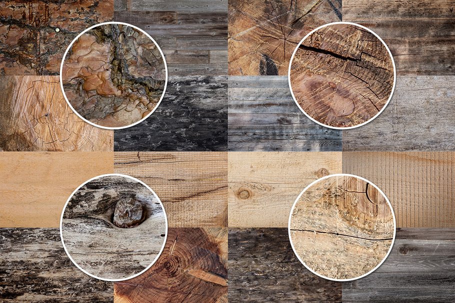 湖畔小木屋木纹合集 Cabin at the Lake Wood Textures插图(2)