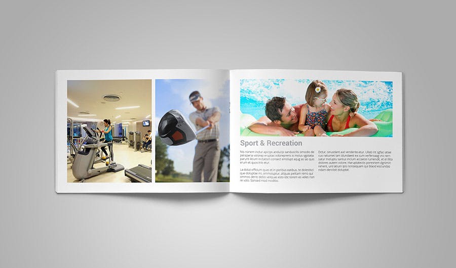 品牌酒店宣传册/房型目录设计模板 Hotel Brochure/Catalog插图(12)