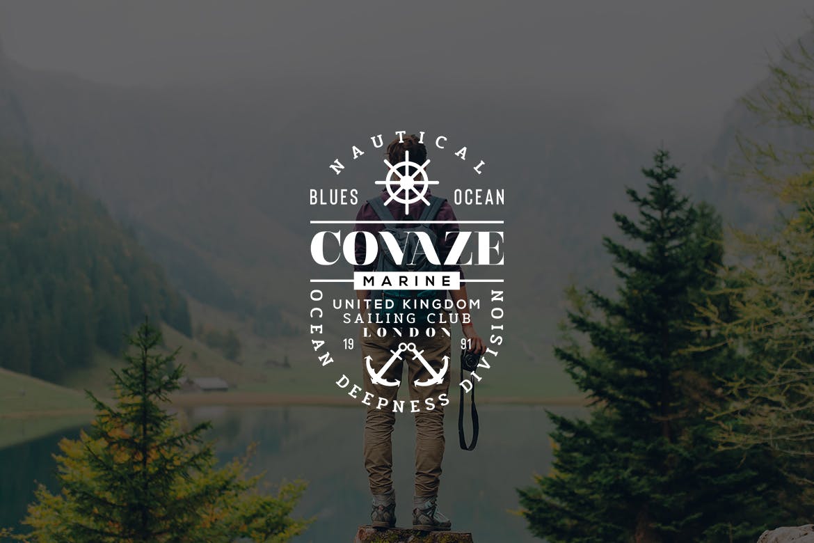 欧美复古设计风格品牌素材库精选LOGO商标模板v36 Vintage Logo & Badge Vol. 36插图(4)