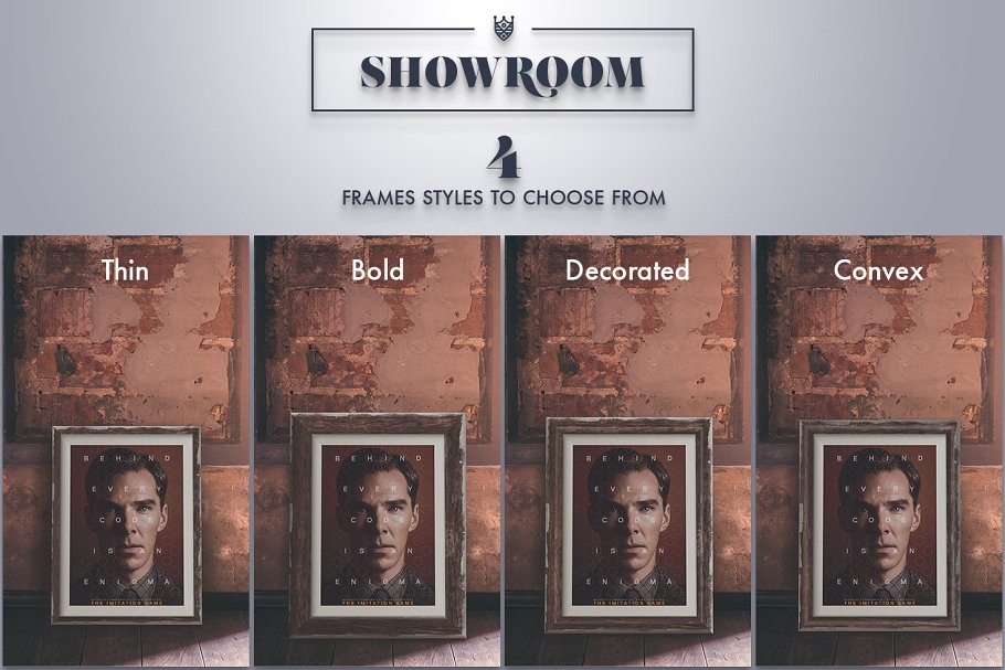 巨无霸14K超高分辨率相框场景样机模板 Showroom [15GB]插图(6)