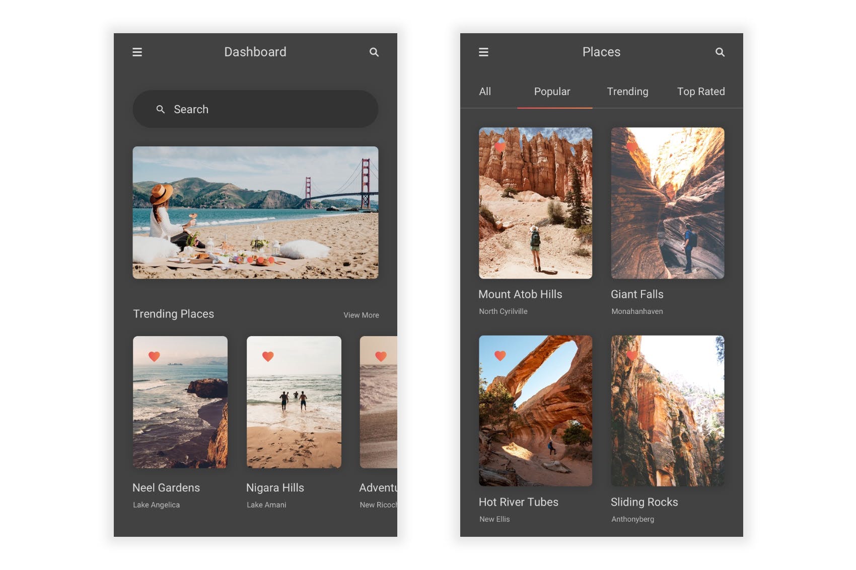 旅游/旅行APP界面设计UI套件Figma模板 Sair – Tour & Travel Figma UI Kit插图(3)