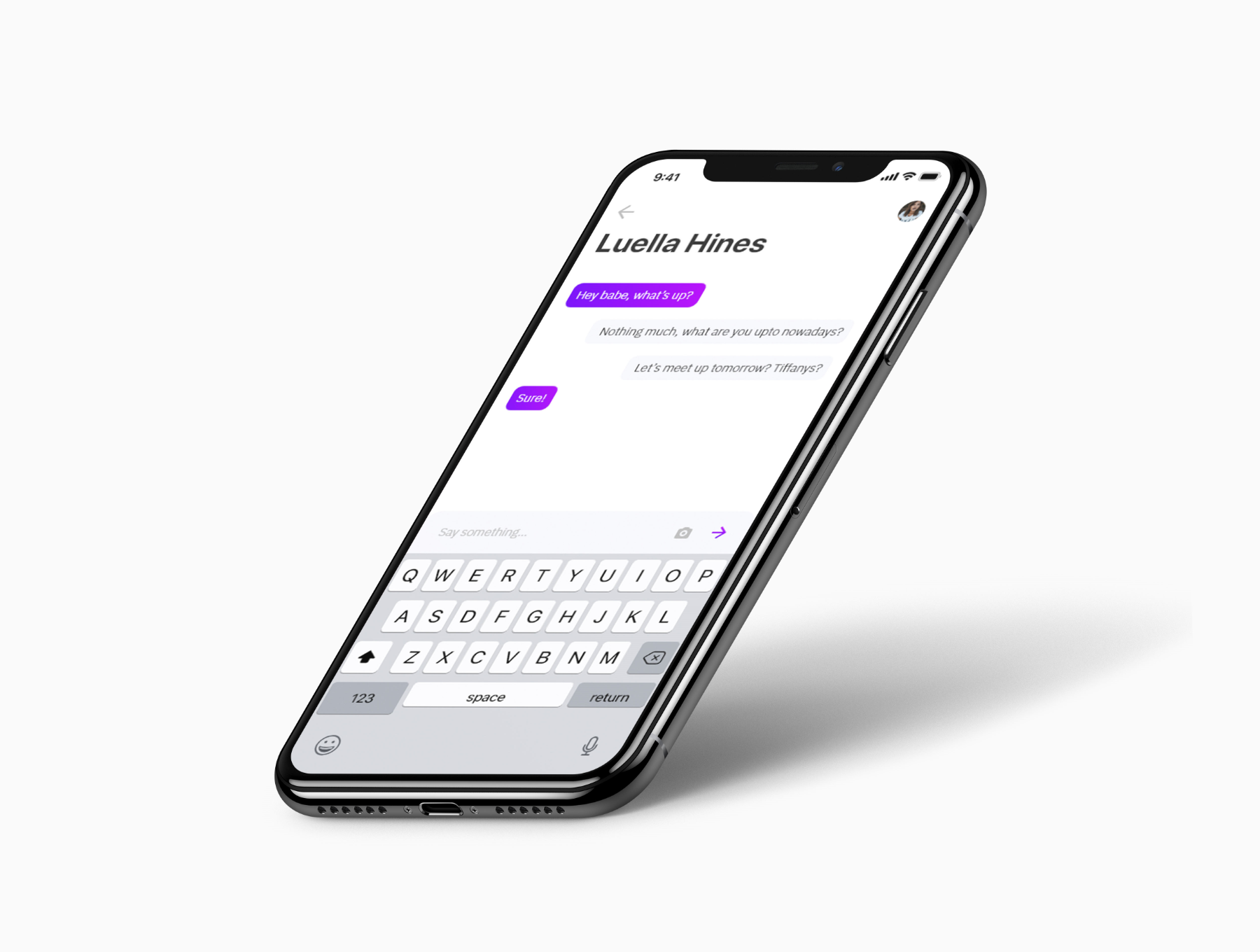 聊天社交相关的APP UI KIT套装模板下载[XD]插图(2)