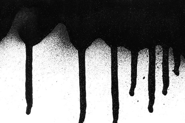 69款油漆喷雾效果喷墨形状素材 69 Stroke Spray Shapes插图(8)