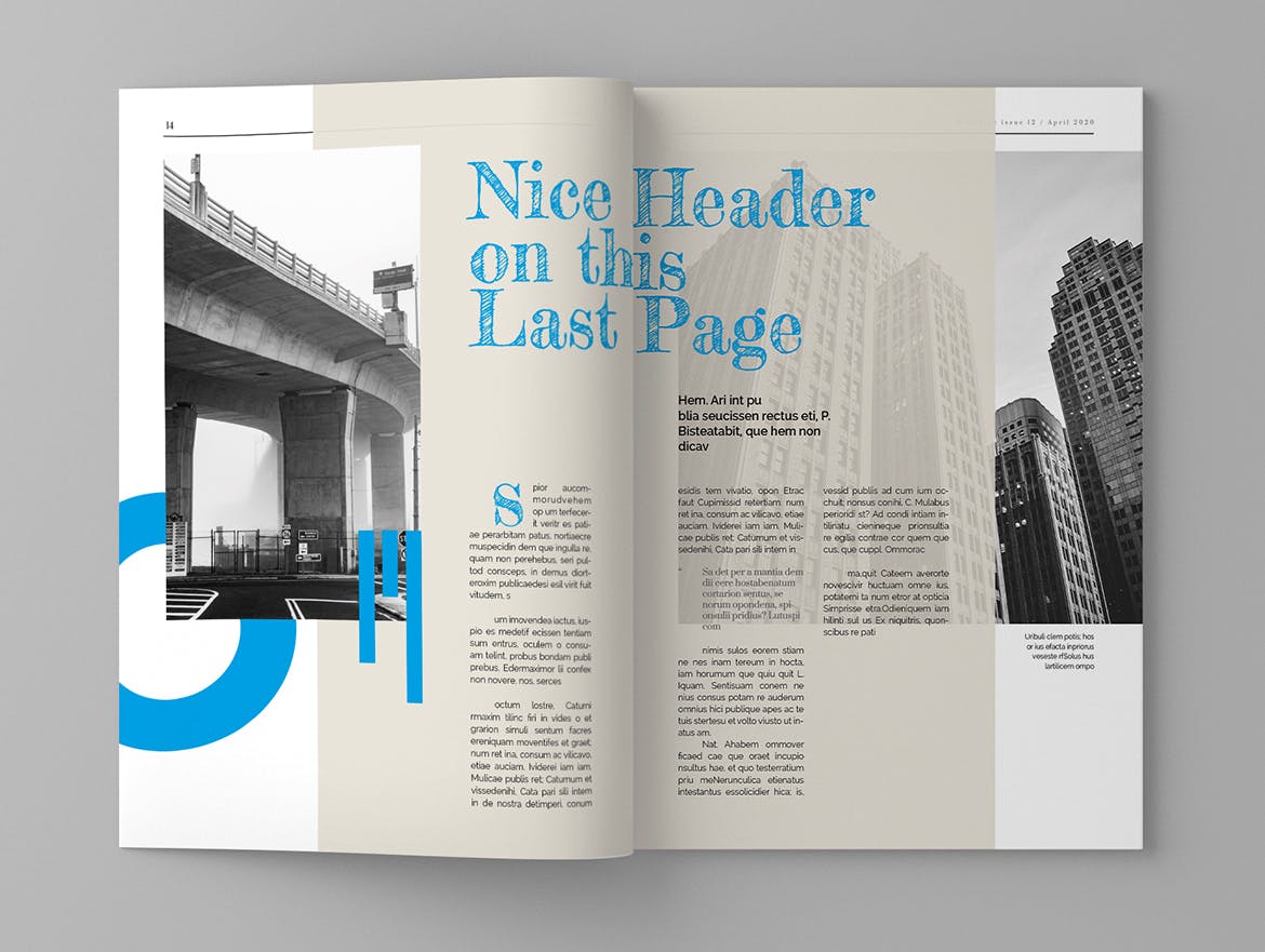 人物专访素材库精选杂志排版设计模板 Sergeyi – Magazine Template插图(8)