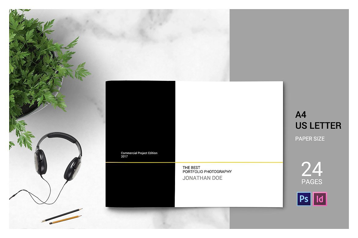 简约大图风格的专业的摄影主题杂志模板下载[indd]插图(5)