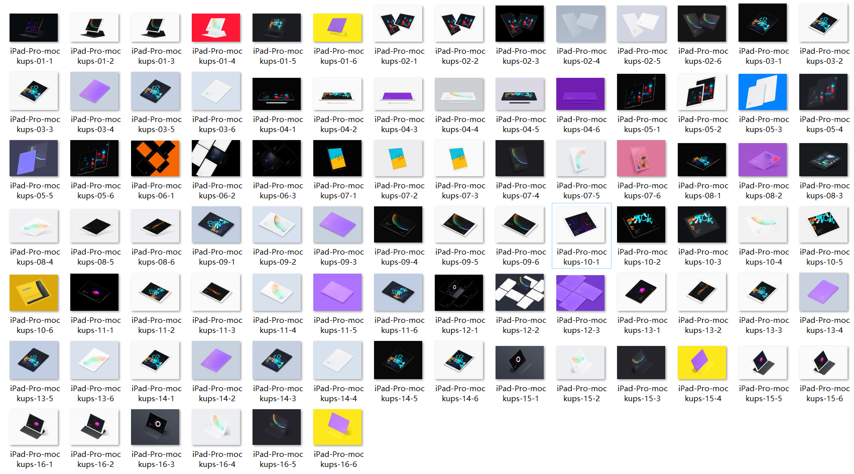 超级主流桌面&移动设备样机系列：平板电脑iPad Pro样机&场景[兼容PS,Sketch;共10.89GB]插图(20)