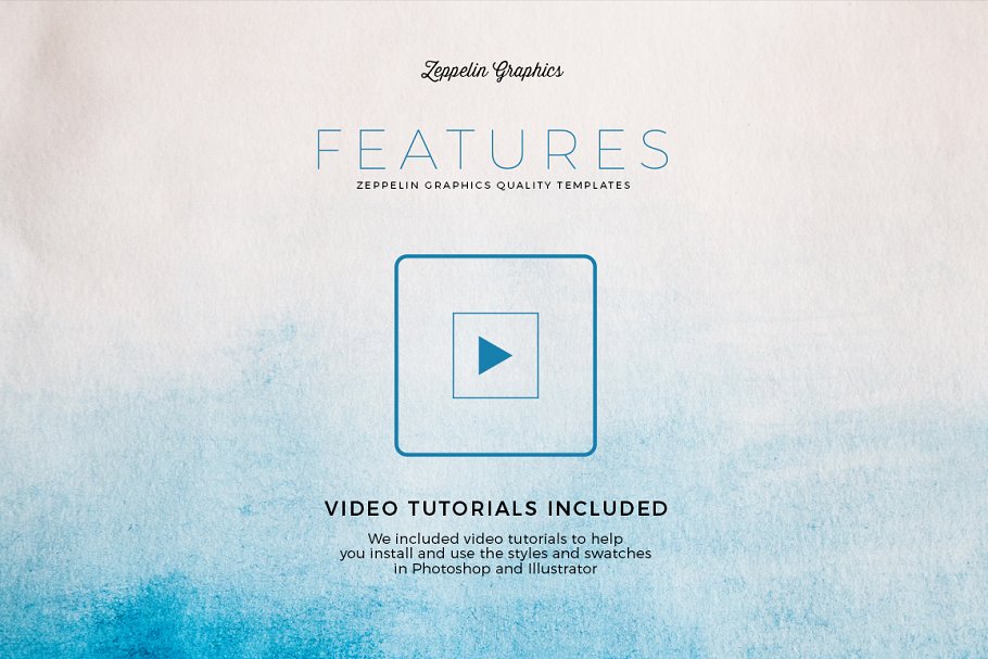 精选水彩设计素材合集[3.86GB] Artsy Watercolor Designer Toolkit插图(20)