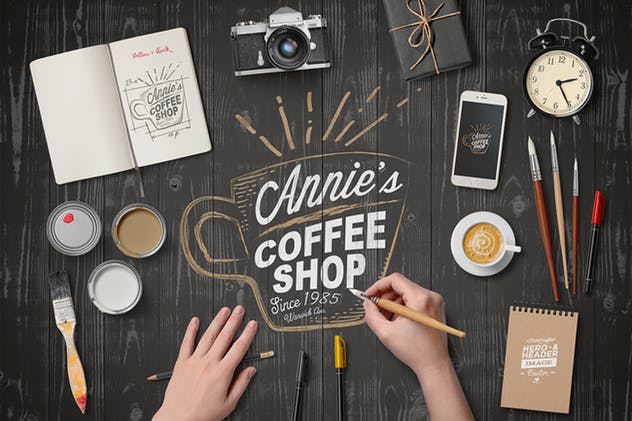 创意作坊巨无霸场景样机模板合集 Hero Image Scene Creator / Mock-Up插图(1)