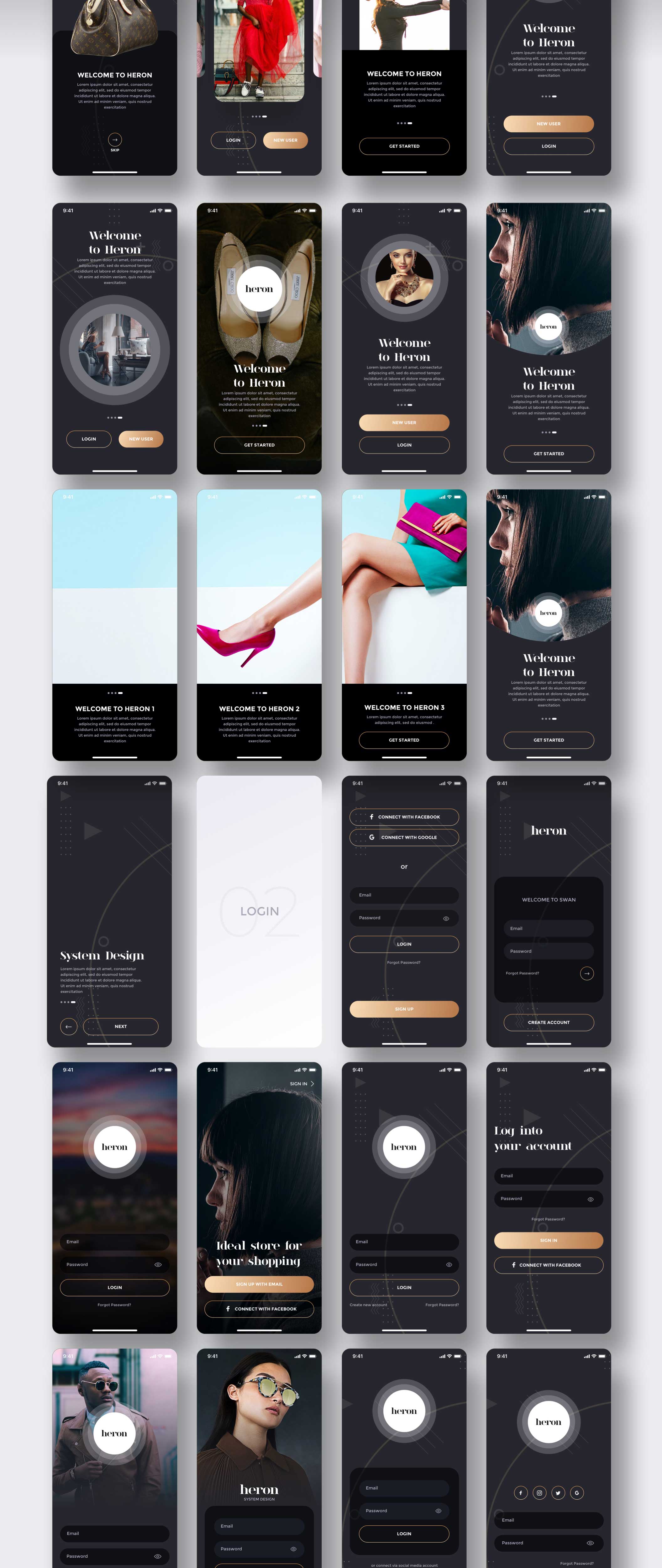 素材库下午茶：高质量优雅的IOS UI设计素材库精选套件插图(1)