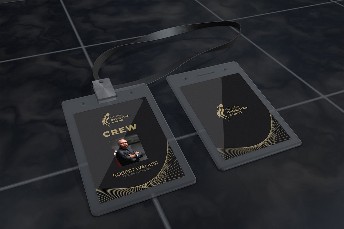 颁奖典礼公司年会办公用品奖品设计套件 Award Ceremony Package Identity插图(4)