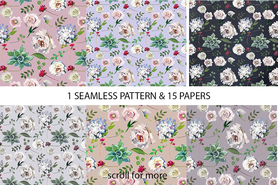 优雅婚礼婚庆花卉设计套装 Grace Wedding Floral Design Set插图(8)