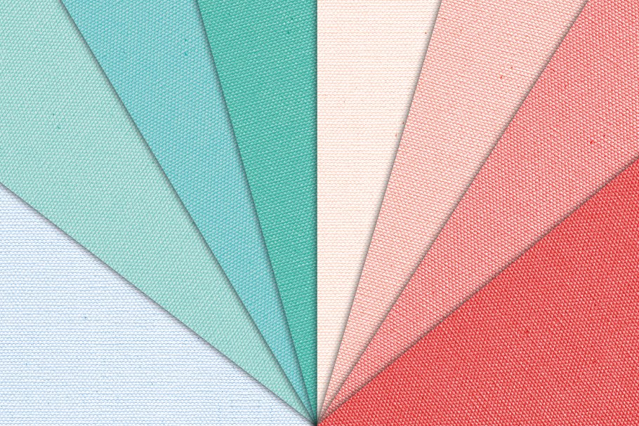 16款帆布纹理背景 Canvas Texture Background插图(1)