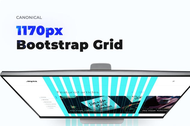 个人创意博客主页设计Sketch模板 Personal Blog Sketch Template – Mynx插图(3)