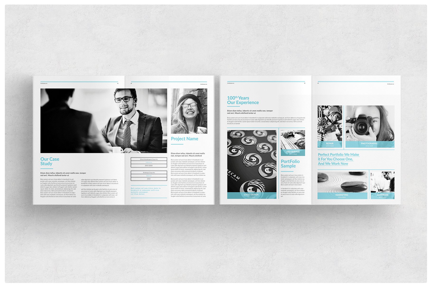 科技创业公司企宣画册模板 Proposal插图(5)