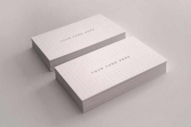 15种视角企业名片设计效果图素材库精选模板 Business Cards Mock-ups Bundle插图(3)
