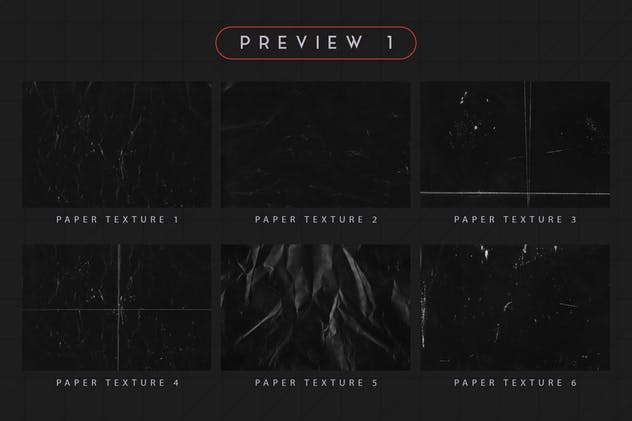 30款手工制作做旧风格黑色纸张材质纹理 Black Paper Textures插图(7)
