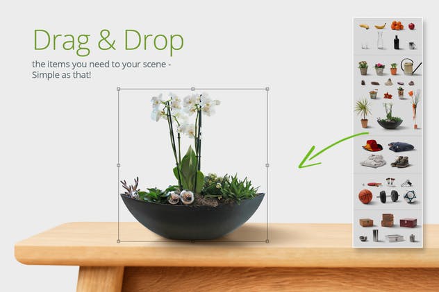 超级办公室办公桌场景样机设计工具包 Workspace Mockup Creator插图(4)
