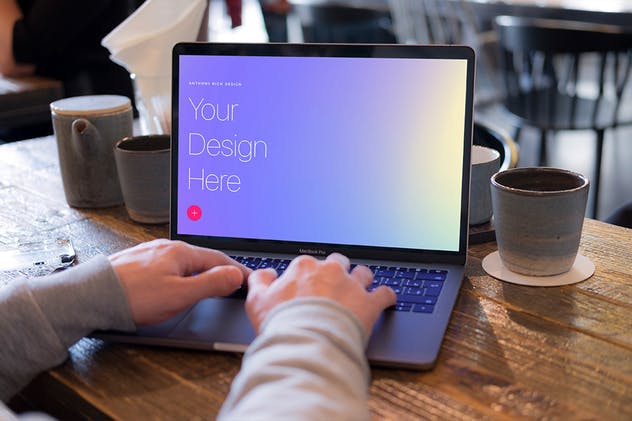 高雅干净利落笔记本电脑MacBook Pro样机 Elegant & Clean Macbook Pro Mockups插图(11)