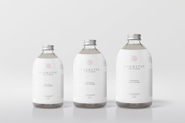 天然化妆品包装外观样机模板 Natural Cosmetic Packaging Mock-Ups Vol.2插图(4)