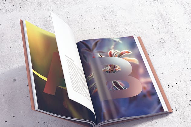 精装图书硬封图书样机模板v1 Book MockUp vol.1插图(6)