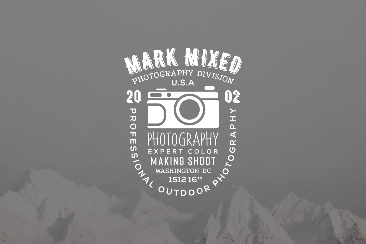 欧美复古设计风格品牌素材库精选LOGO商标模板v16 Vintage Logo & Badge Vol. 16插图(1)