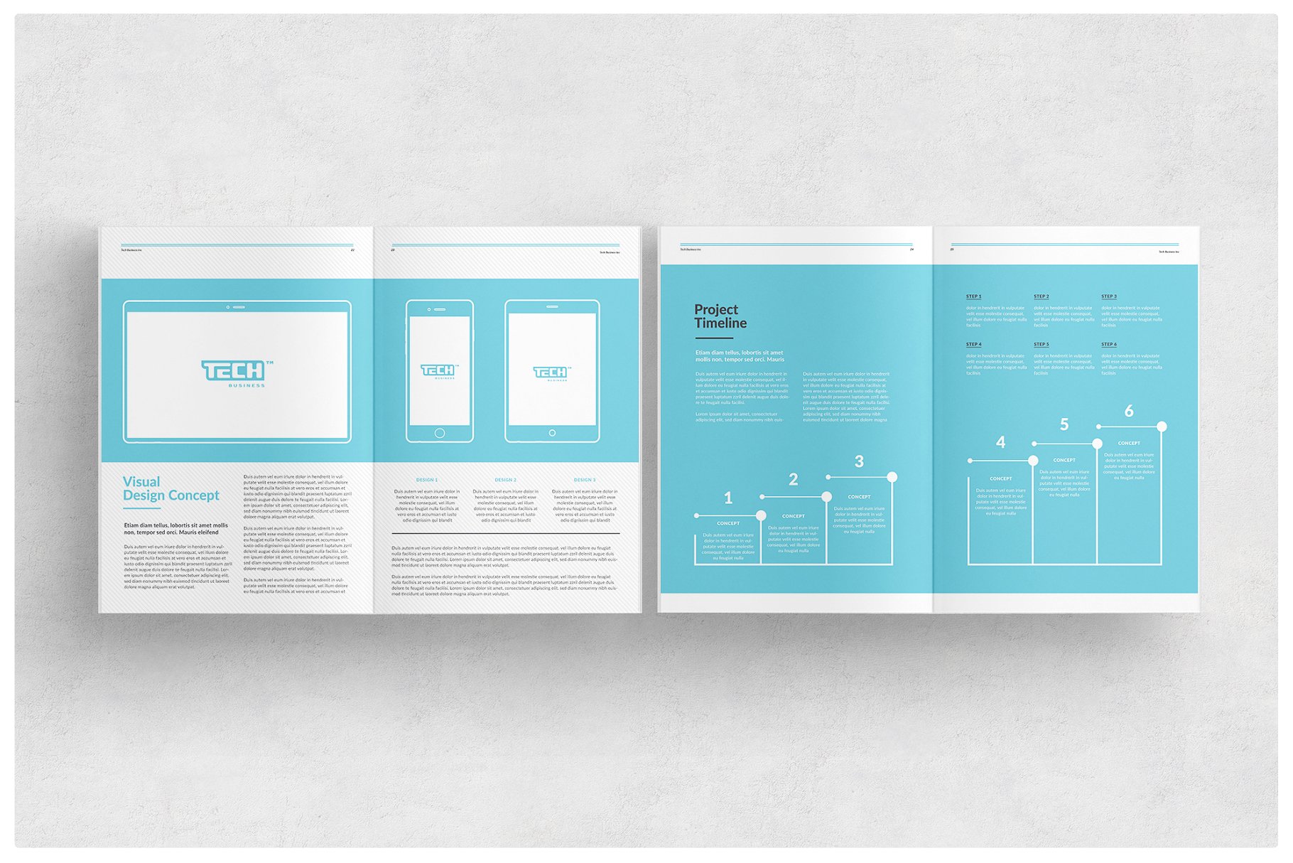 科技创业公司企宣画册模板 Proposal插图(8)