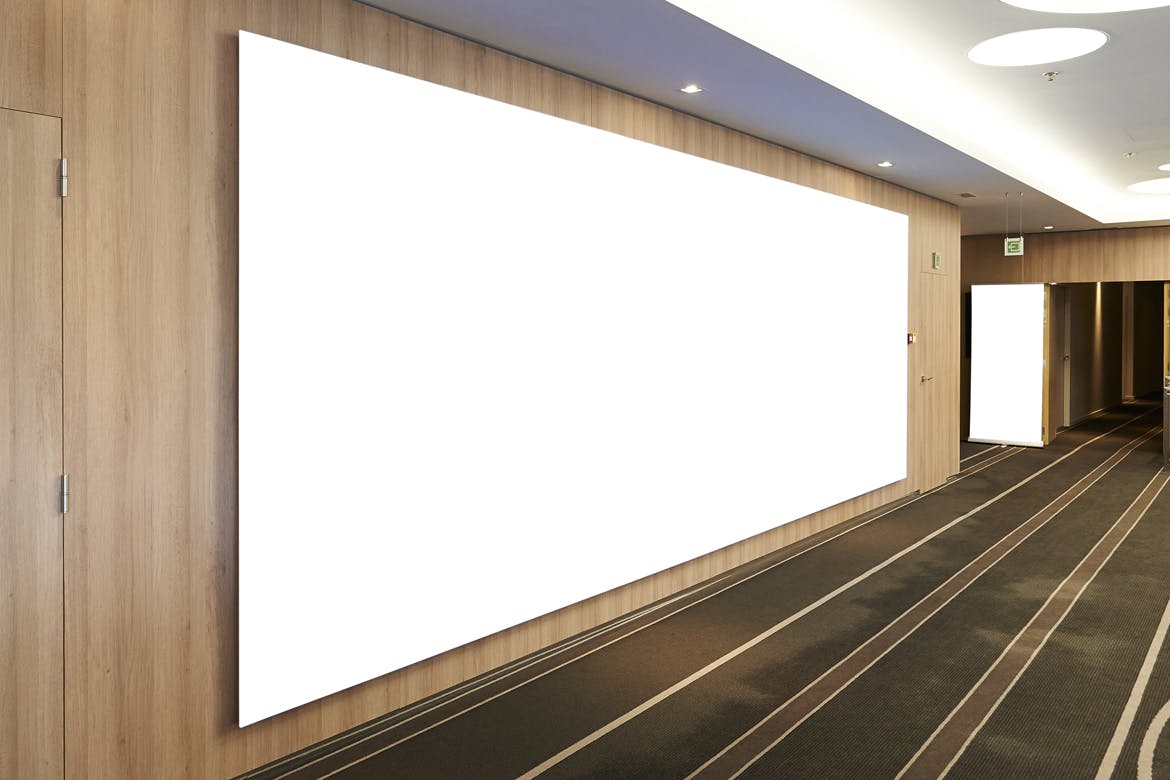 会议厅巨无霸广告牌样机素材库精选模板 Conference_Hall_Frame-Mockup插图(3)