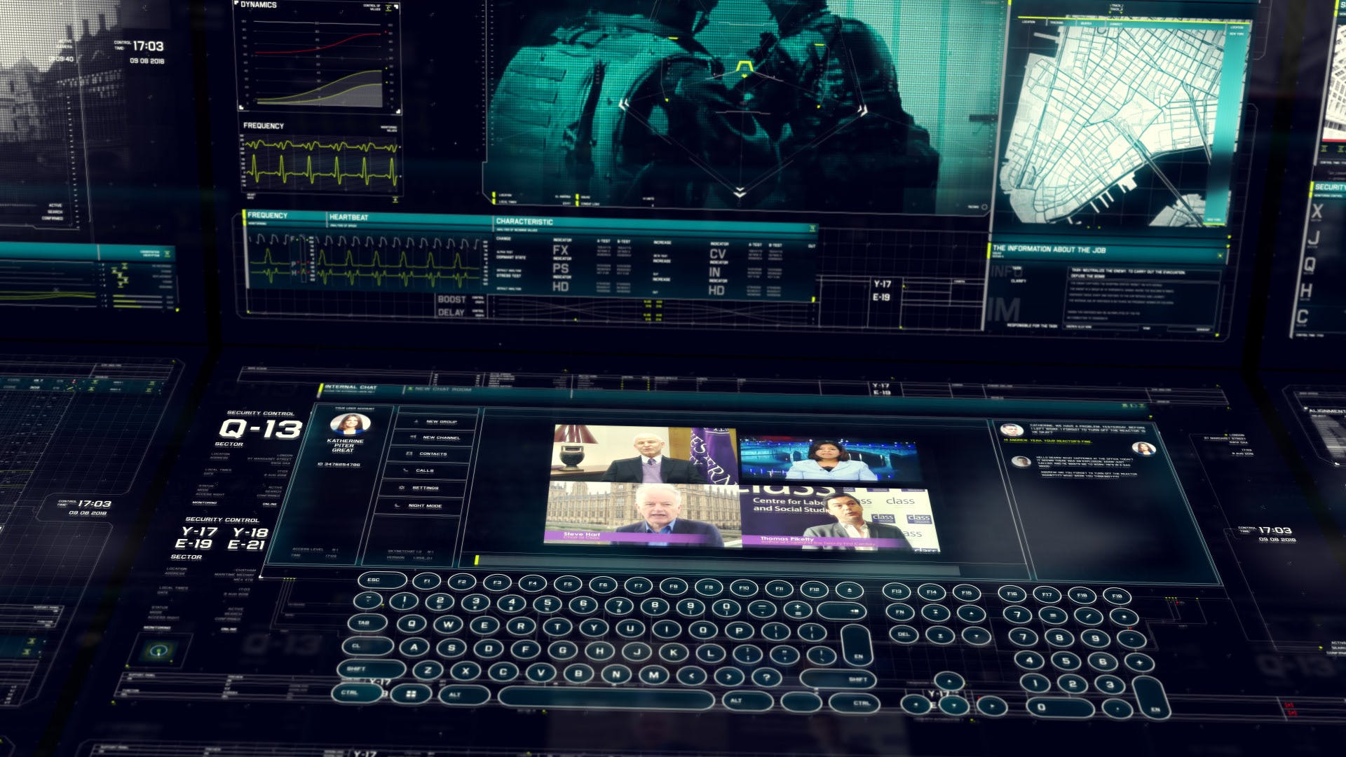 600+高科技HUD屏幕界面设计元素 600+ Sci-fi Interface HUD Elements插图(9)