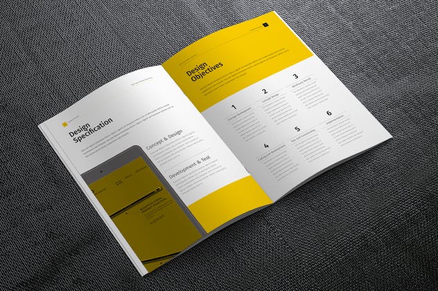 A4规格高端杂志样机模板 A4 Magazine Mock-up插图(10)