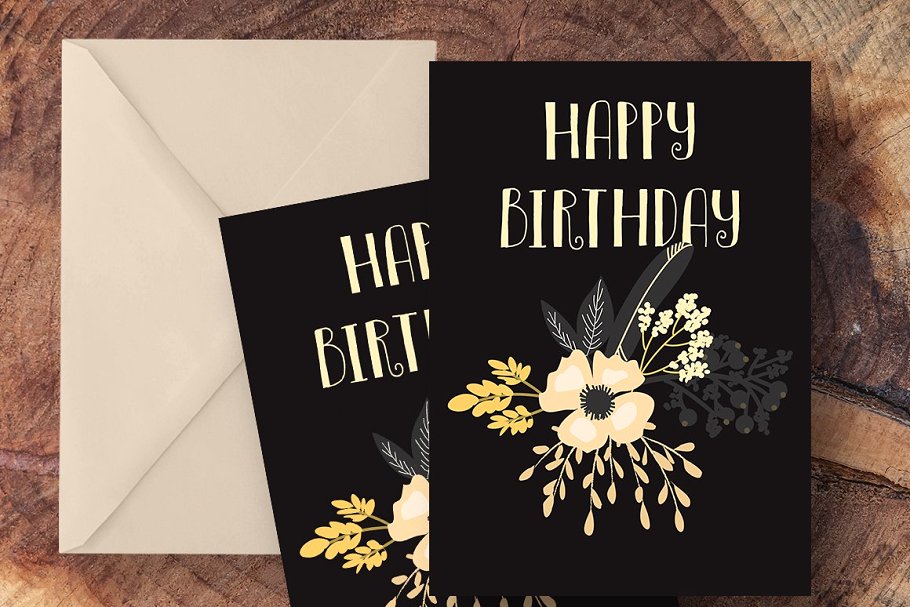 手绘水彩鲜花元素插画 Bouquet Flowers插图(2)