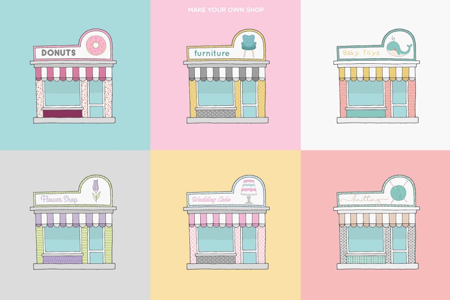 Logo设计大师工具箱[590+素材元素] Logo Toolkit – Over 590 Elements Pro插图(3)