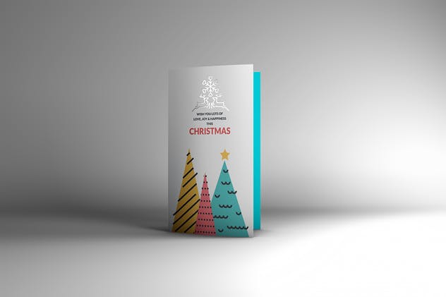 邀请函/明信片/贺卡样机模板 Invitation/ Greeting Card Mockups插图(1)