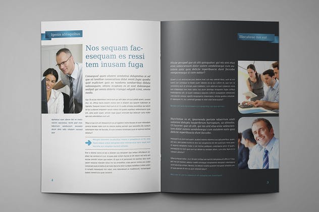 企业宣传册/产品目录/杂志样机模板 Brochure / Catalog / Magazine Mock-Up插图(2)