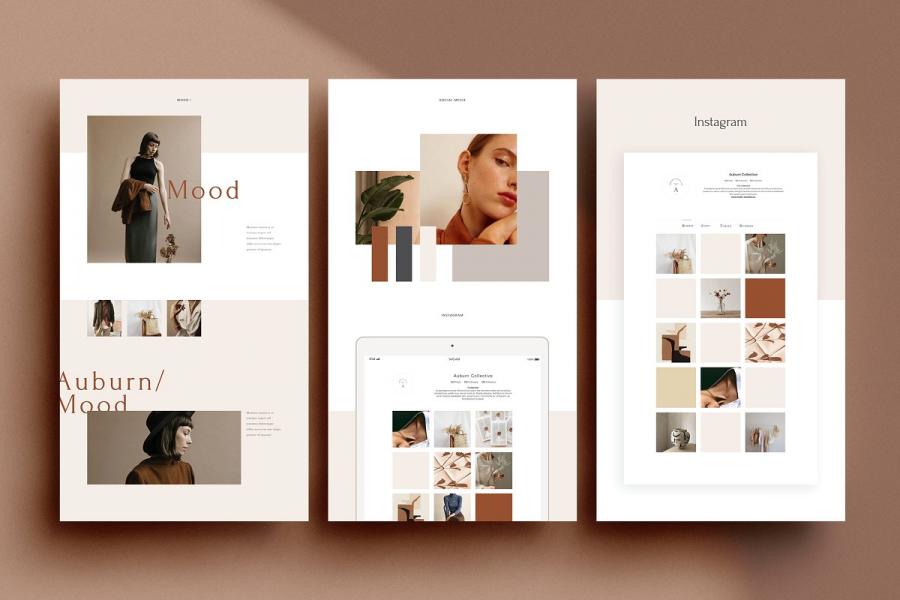 奥本高端企业品牌表单设计模板插图(6)