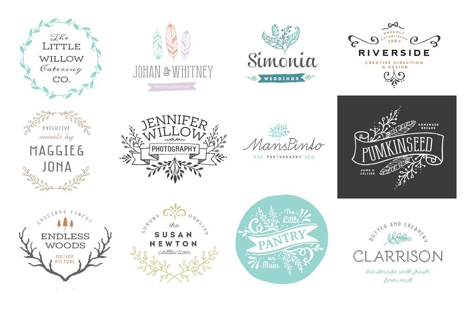 手工素描矢量设计元素集 HandSketched Vector Elements Pack插图(2)