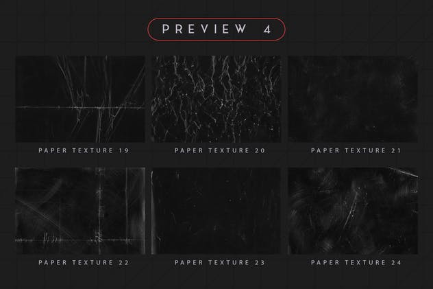 30款手工制作做旧风格黑色纸张材质纹理 Black Paper Textures插图(10)