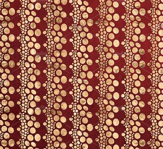 低调奢华玫瑰金图案纹理 Tropical Tempest: Rose Gold Aquatics插图(3)