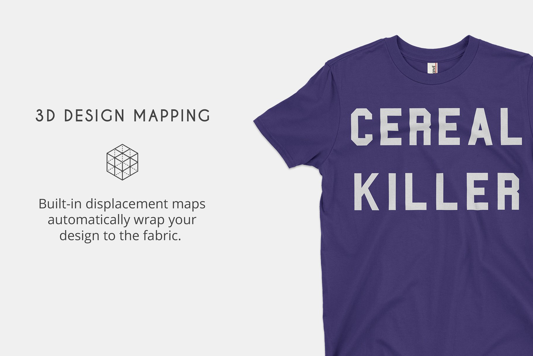 圆领纯棉T恤样机 Anvil 980 Fashion T-Shirt Mockups插图(1)