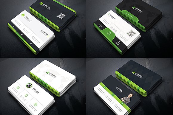 15个高端黑色商业商务风格名片设计模板插图(2)