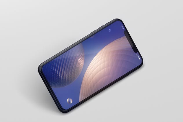 高品质的iPhone XS Max智能手机样机模板 Phone XS Max Mockup插图(4)