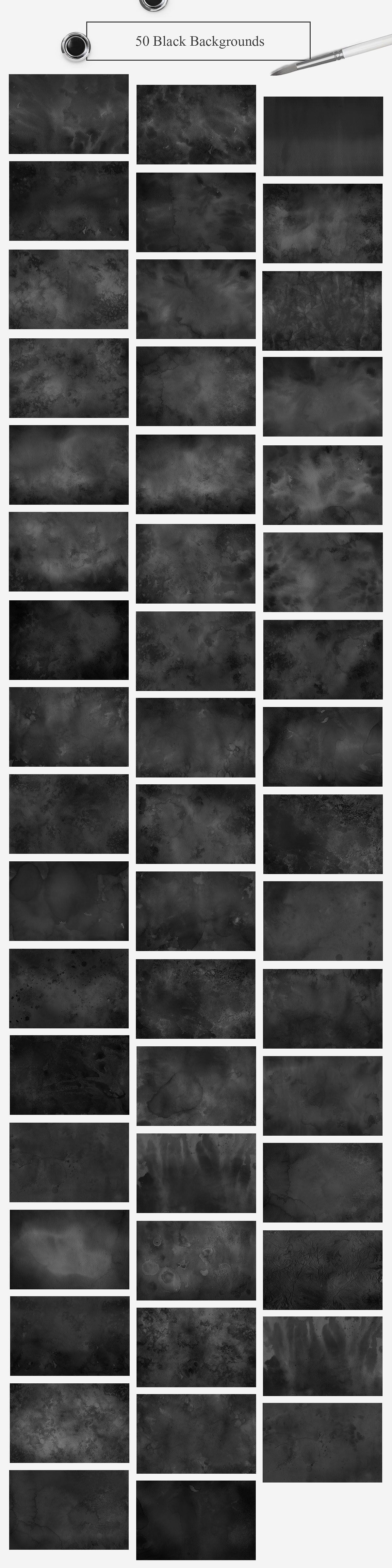 500张水彩纹理背景素材大合集3.32G[jpg]插图(6)