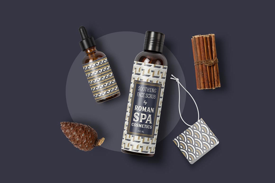 罗马镶嵌图案纹理 Roman Mosaic Repeat Patterns插图(3)